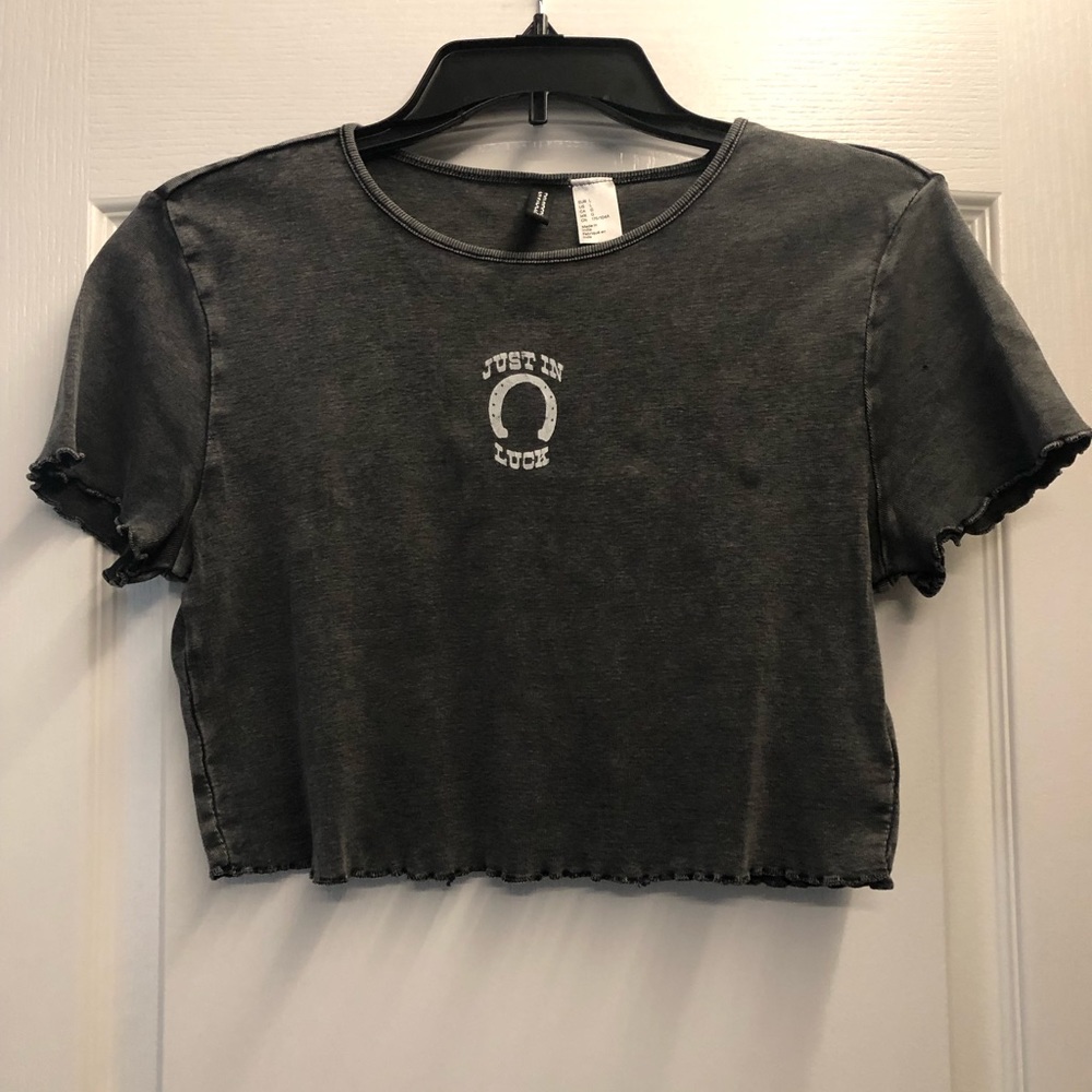 Cropped shirt